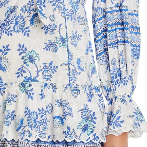 HEMANT AND NANDITA
Short Dress in Cobalt &
White. Size S - Picture 4 of 4